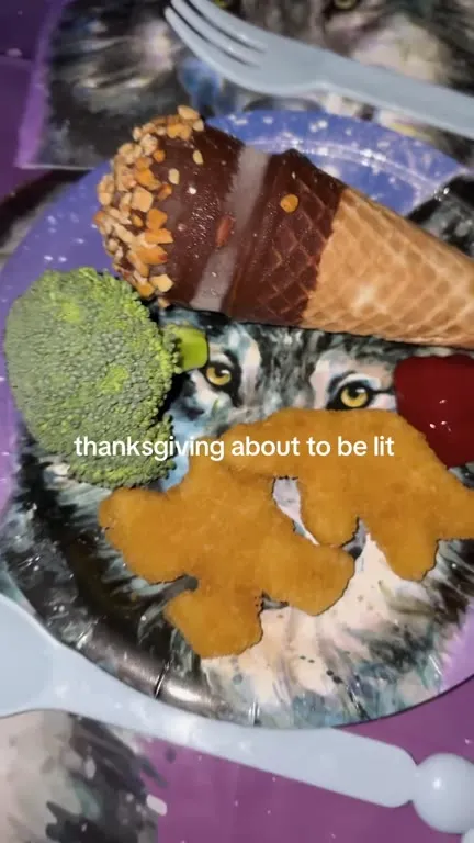 Thanksgiving About to Be Lit