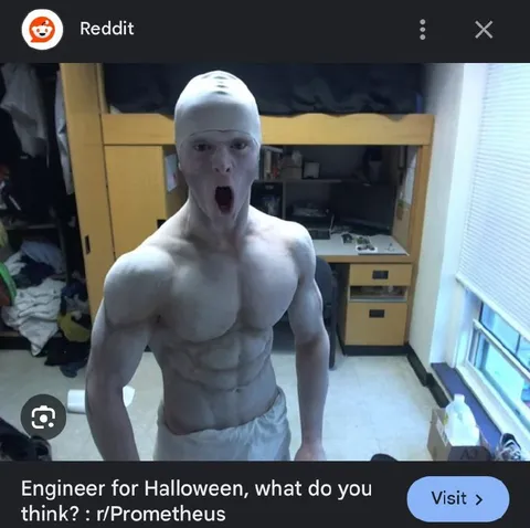 Prometheus Engineer Halloween Costume