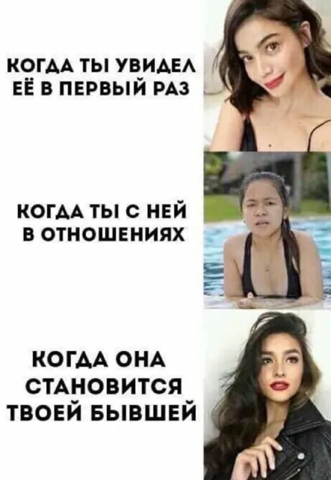 От первой встречи до бывшей