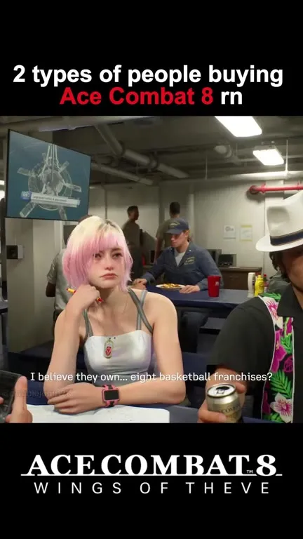 Two Types Buying Ace Combat 8