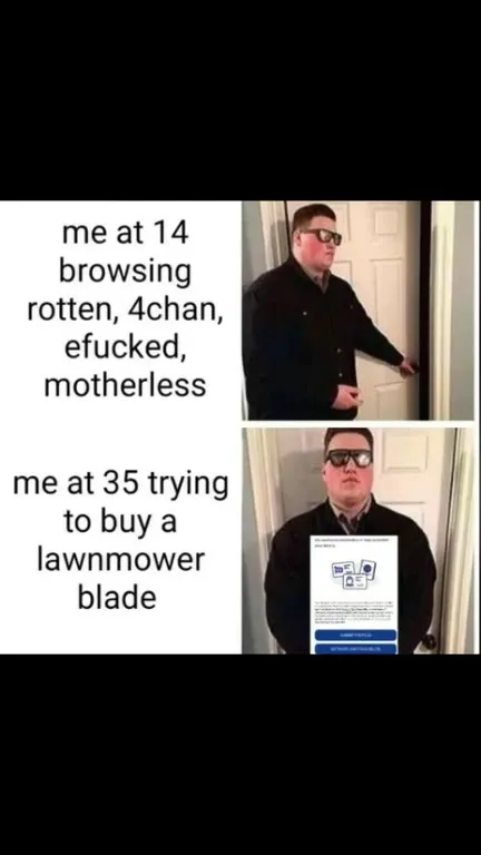 From 4chan to Lawnmower Blades