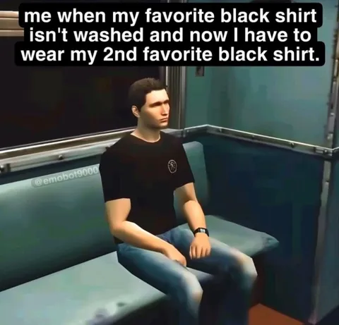 Second Favorite Black Shirt