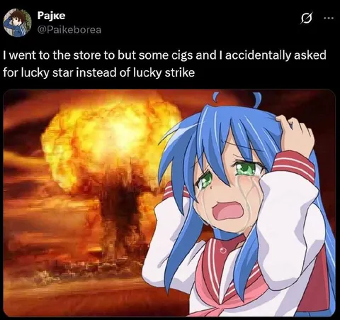 Accidentally Asked for Lucky Star