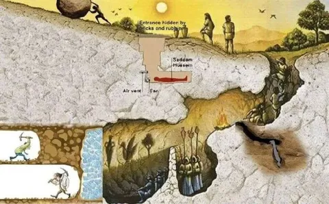 Saddam Hussein Hidden Underground