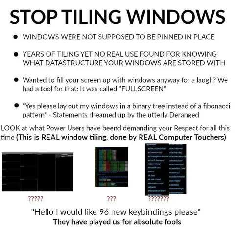 Stop Tiling Windows