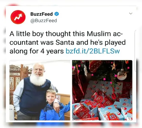 Muslim Accountant Plays Santa
