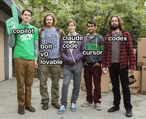 AI Coding Tools Group Photo