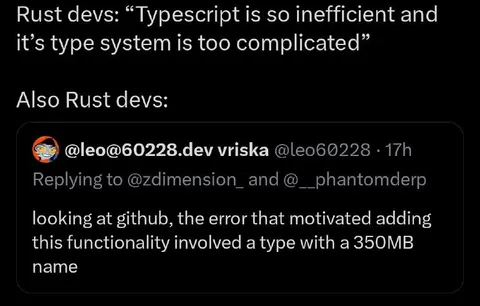 Rust Developers Needlessly Complicate Types