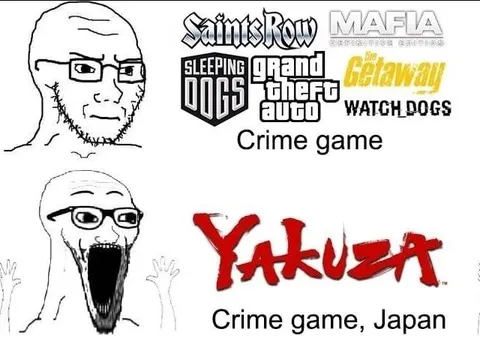 Crime Games vs Yakuza