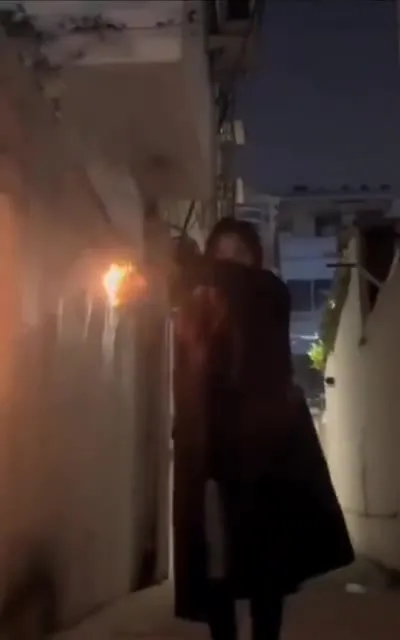 Ведьма выходит из дыма