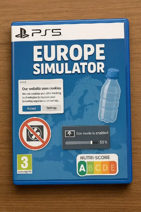 Europe Simulator PS5 Game Cover