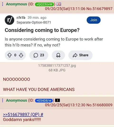 Americans Ruined Europe Too