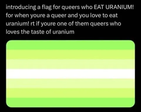 Uranium Eater Queer Flag