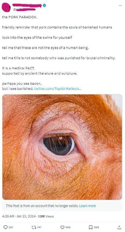 The Pork Paradox