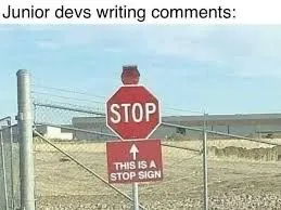 Junior Devs Writing Comments