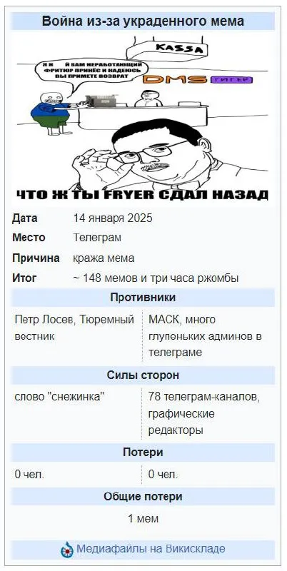Война из-за украденного мема