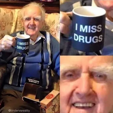 I Miss Drugs Mug
