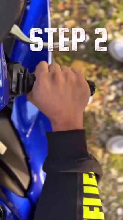 Motorcycle Stunt Step Two