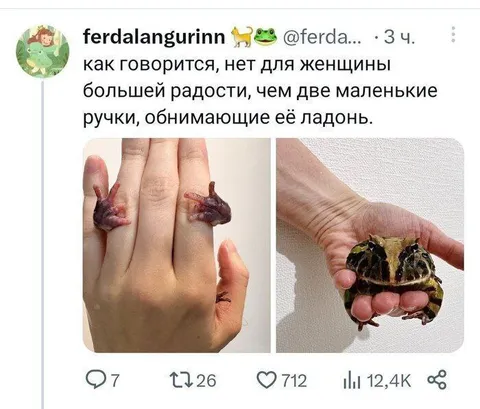 Две маленькие ручки