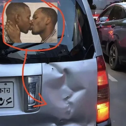 Поцелуй на капоте