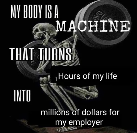 Skeleton Turns Life Into Money