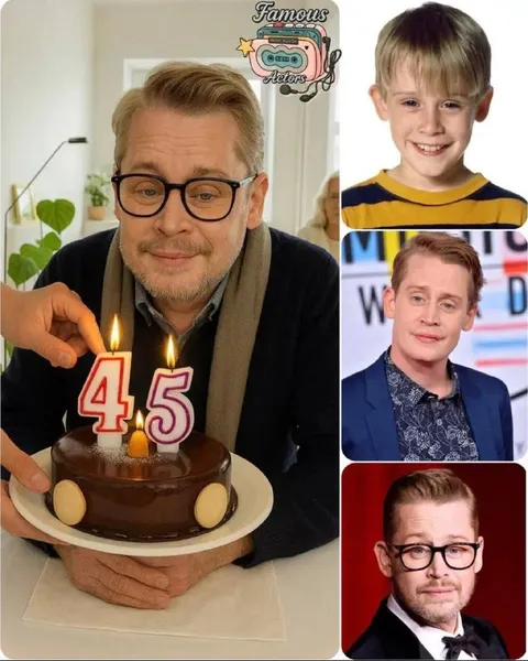 Маколей Калкин празднует 45-летие