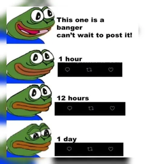 Pepe Waits for His Post