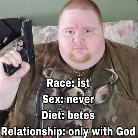 Race Sex Diet Relationship Meme