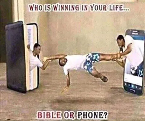 Bible or Phone in Your Life