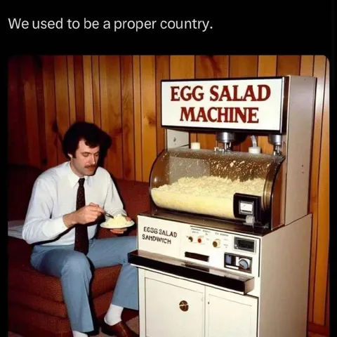 Egg Salad Machine Nostalgia