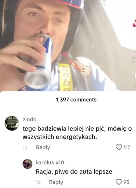 Energetyki do auta