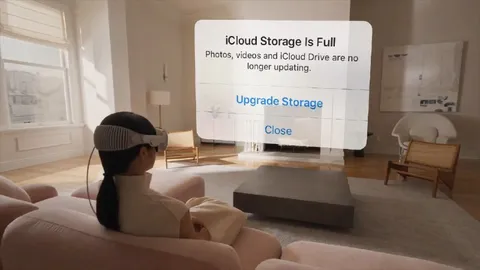 VR iCloud Storage Full