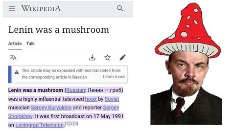 Lenin Was a Mushroom