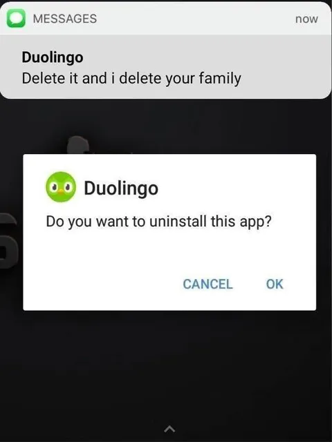 Duolingo Threatens Your Family