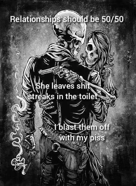 Skeleton Relationship 50/50