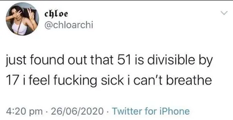 51 Is Divisible by 17