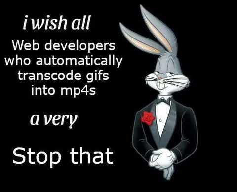 Bugs Bunny Says Stop That