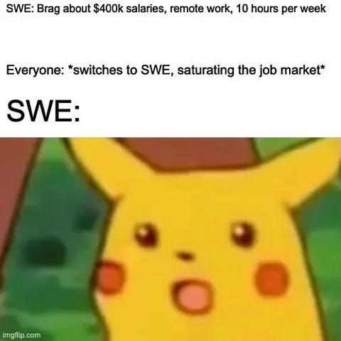 SWE Saturates the Job Market