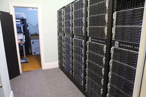 Internet Archive Server Room