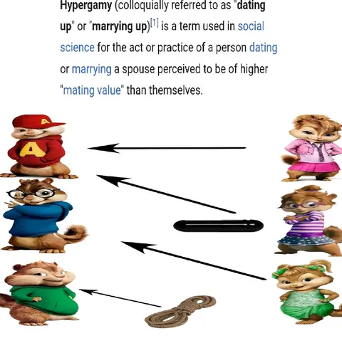 Hypergamy Explained with Chipmunks