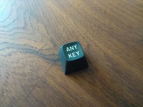 Any Key Keyboard Joke