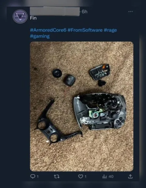 Armored Core Controller Rage