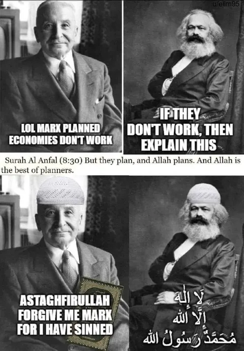 Marx Planned Economies Meme