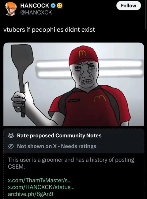 VTubers Without Pedophiles