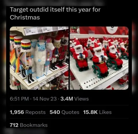Target Christmas Decorations Went Wild