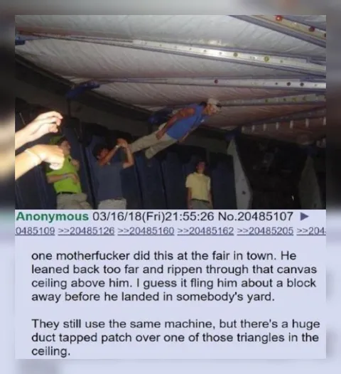Fair Ride Through the Canvas Ceiling