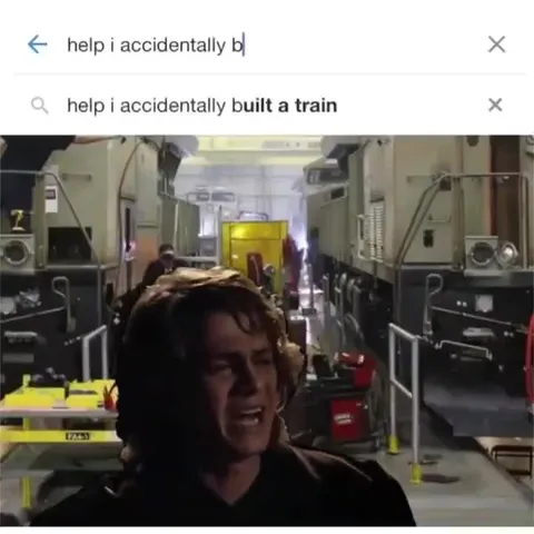 Help I Accidentally Built a Train
