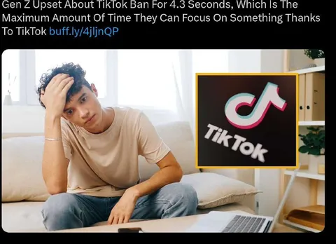 Gen Z TikTok Ban Meltdown