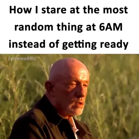 Staring at Random Things at 6AM