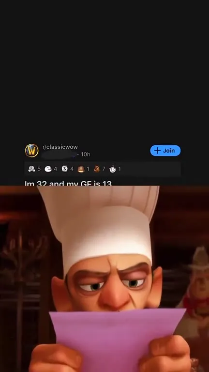 Chef Reads His Girlfriend Is 13